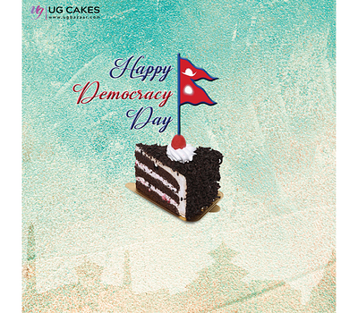 Democracy Day Social Media Post for UG Cakes branding democracyday design graphicdesign illustration illustrator nepal photography socialmedia socialmediamarketing socialmediapost vector