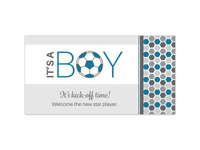 It's kick-off time! baby baby shower baby shower invite design designer event graphics facebook cover graphic design graphic designer graphic designers graphicdesign graphics invitation soccer soccer ball socialmedia typography vector