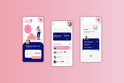 How many would you use this APP? GetCompany - Concept App Design adobe illustrator adobe xd app app design application branding creative design design illustration illustrator ui uidesign ux uxdesign vector web website