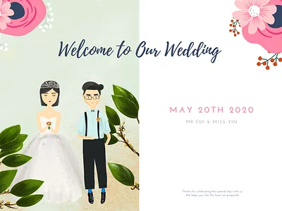 Wedding Invitation illustration