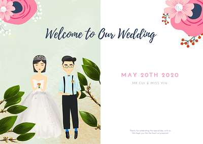 Wedding Invitation illustration