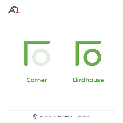 Corner Birdhouse Logo branding design logo logo logodesigner logos l0go logobranding logodesign logodesigner logodesigns logoinspiration logos