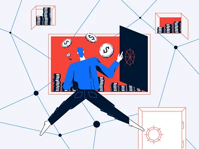 Save money illustration vector