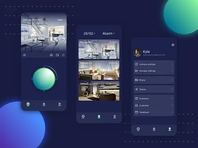 Intelligent monitoring app design sketch ui ui design ux