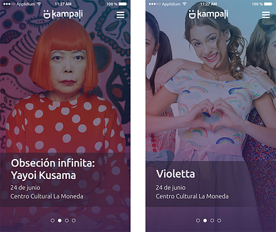 Kampali — 2014 mobile ui