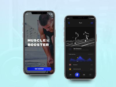 Muscle Boost Concept App @uiux @webdesign @prototyping @uxui @web @prototyping @uxui @webdesign @prototyping design ui ux web