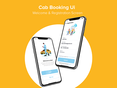 Cab Booking App Ui