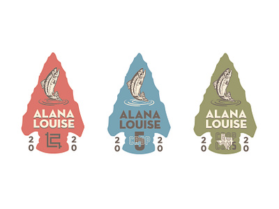 Alana Louise CROP Badges badge badge logo badgedesign illustration illustrator logo design logo mark logodesign logotype