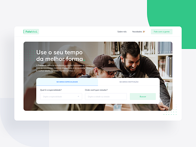 FalaMed - Residency finder platform design finder graduation hospital list medical product design residence residency service design student study ui ux