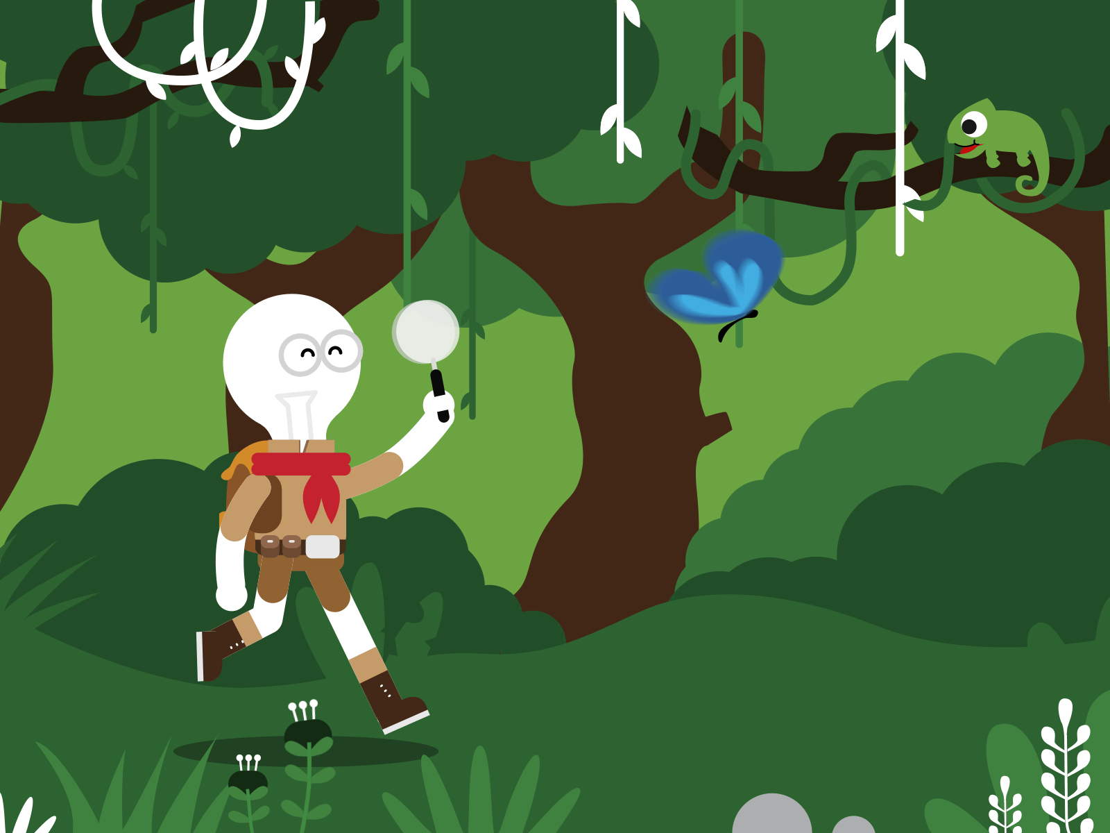 a light advanture 2danimation aftereffects animated animatedgif animation animation 2d character animation cute funny gif loop motion design motiongraphics sticker