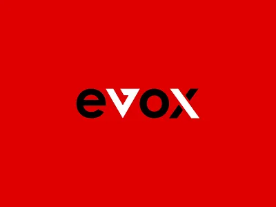 Evox logo gym logo physical fitness
