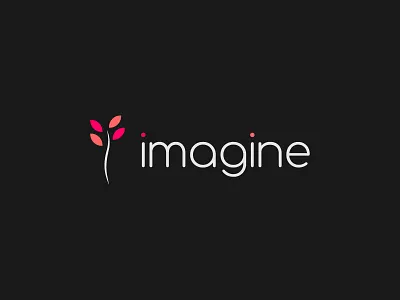Imagine logo fashion logo