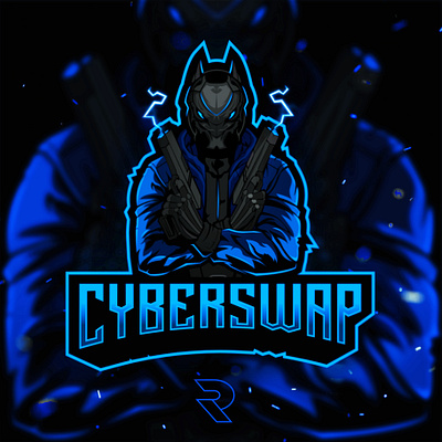 Cyberswap Avaible For Sale amazing awesome logo blue branding cyberpunklogo cybersport esport esportlogo gaming gaminglogo graphic design illustration illustration art illustrator logo logodesign mascot logo robotlogo