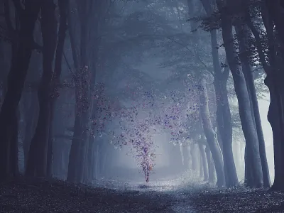 Girl Turning Into Butterflies butterflies disintegration girl photo manipulation photoshop photoshop art photoshop manipulation