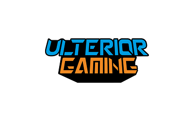 Ulterior Gaming brand branding design graphicdesign graphics logo logodesign vector