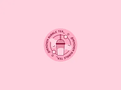 Shenzhen Bubble Tea - 30 Day Logo Challenge 30daychallenge 30daylogochallenge cofffe logo logo logocore logodesign shenzenbubbletea shenzhen tea logo