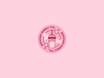 Shenzhen Bubble Tea - 30 Day Logo Challenge 30daychallenge 30daylogochallenge cofffe logo logo logocore logodesign shenzenbubbletea shenzhen tea logo