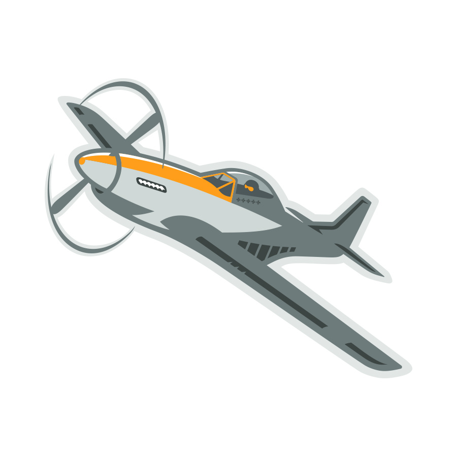 Example of Aviators Mascot