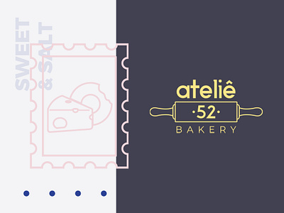 Ateliê 52 - Logo art bakery bakery logo brand brand identity branding branding design branding identity design graphic design illustration logo logo design logodesign logotype sweet vector