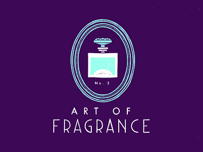 Art Of Fragrance - logo design handdrawn identity design logo