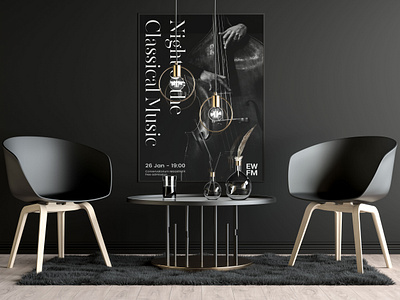 Classical Music Concert Poster art branding business branding classical concert creative creativity design studio germany graphic design graphic designer logo mark logotype music musician night orchestra poster wordmark