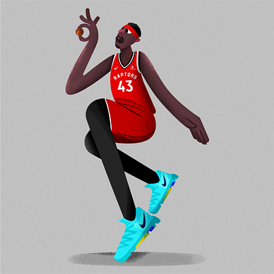 Spicy P allstar basketball design illustration nba spicyp tdot toronto toronto raptors yyz