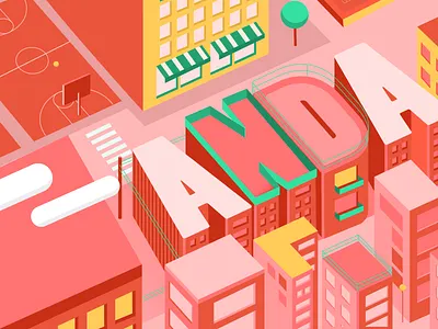 Anda - Branding Collection animation brand branding character character design characterdesign city city branding city illustration colors design illustration illustrator vector