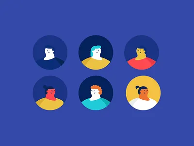 Victory Square Characters animation brand branding character characterdesign colors design illustration illustrator ui ui ux uiux vector web website