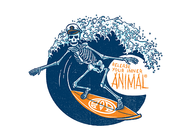 ANIMAL 01 design handdrawn illustration typography