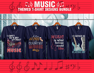 🤘MUSIC THEMED T-SHIRT DESIGNS BUNDLE 🤘 amplified band bandtees composer fashion music music app music art music player musician musiclover musictshirt rock rock and roll rockband