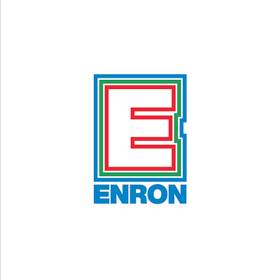 Enron branding business corporate design enron illustrator logo logo design logotype rebrand redesign vector