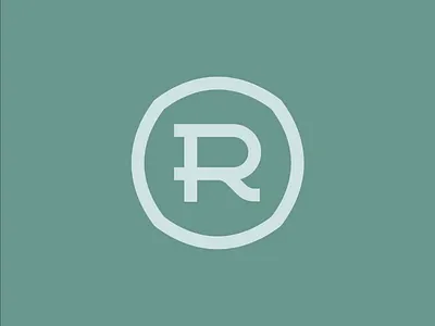 "R" color scheme designer for hire freelance designer letterform logo logo concept logo design modern registered trademark