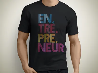 T-Shirt Design branding colorful colorful art gradient icon logo minimal tshirt tshirt typography tshirtdesign typography typography art vector