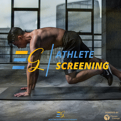 Evergold - Athlete Screening branding social media design