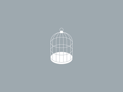 Empty bird flat illustration illustrator one a day simple vector vector illustration