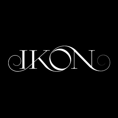 IKON Jewelry Serif typography design branding classic classy elegant fashion identity lux luxury old fashion panter panter vision serif type type art type design typeface typo typographic typography typography art