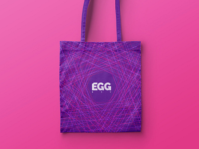 EGG Conference — Tote Bags branding collateral conference data dataiku egg event identity nest swag tech totebag