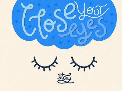 Just Close Your Eyes breath close your eyes creative therapy digital artist illustrations visual storytelling