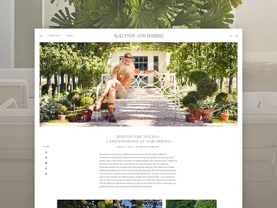 Designing for Editorial Content brand experience content strategy digital editorial foster made ui design ux design website design