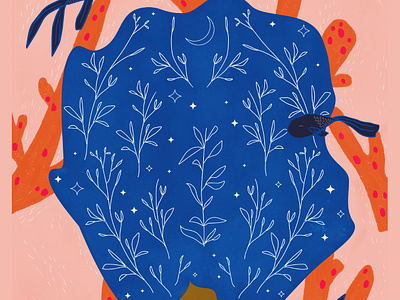 Pisces Woman illustration pisces procreateapp vector woman