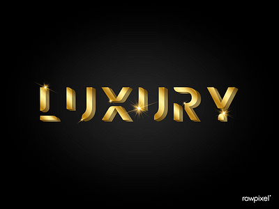 Luxury shiny golden typography vector beauty branding design gold icon illustration lettering logo luxury minimal premuim vector