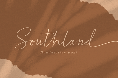 Southland | Modern Calligraphy branding business card logos logotype packaging posters quotes