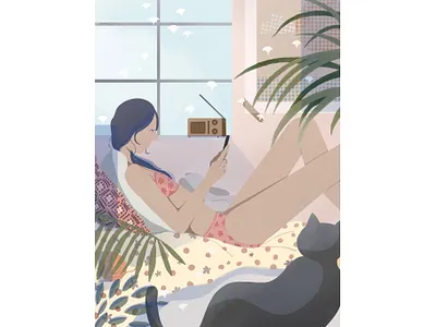 Play mobile phone illustration