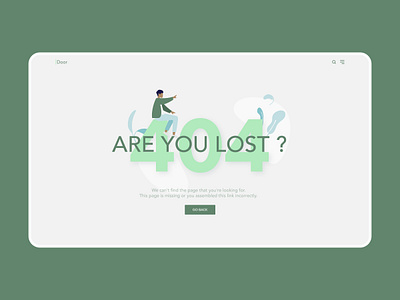 Daily UI Challenge #008 - 404 Page 404 error page 404 page daily ui daily ui 008 illustration