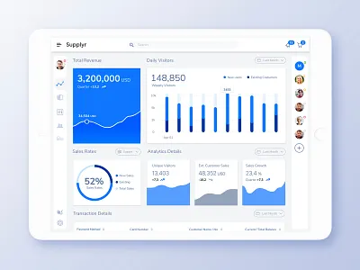 Supplyr Dashboard App #Freebie XD adobe xd app dashboard design flat freebie freebie xd interface minimal ui ux web