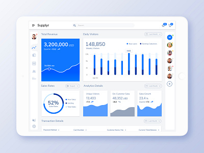 Supplyr Dashboard App #Freebie XD adobe xd app dashboard design flat freebie freebie xd interface minimal ui ux web