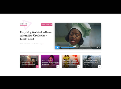Videos section section videos