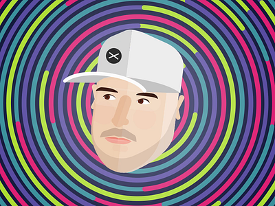 Animated portrait! animated animation character illustration joysticksnsliders loop motion