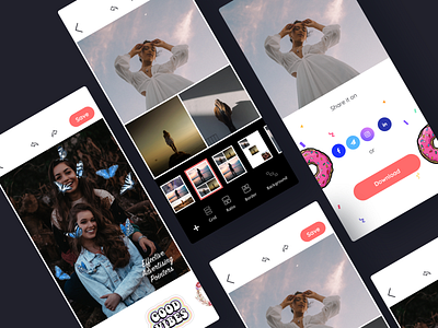 Photo assistant app design ui ux