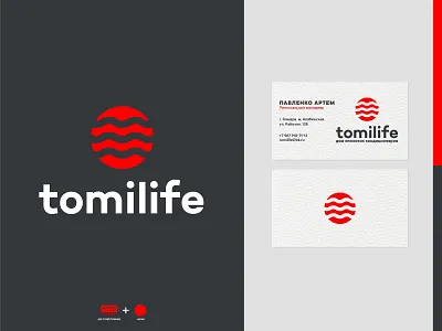 Tomilife — Logo design air branding conditioner conditioning japan logo logo design logotype